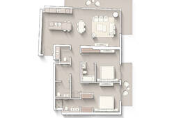 2 bedroom apartment